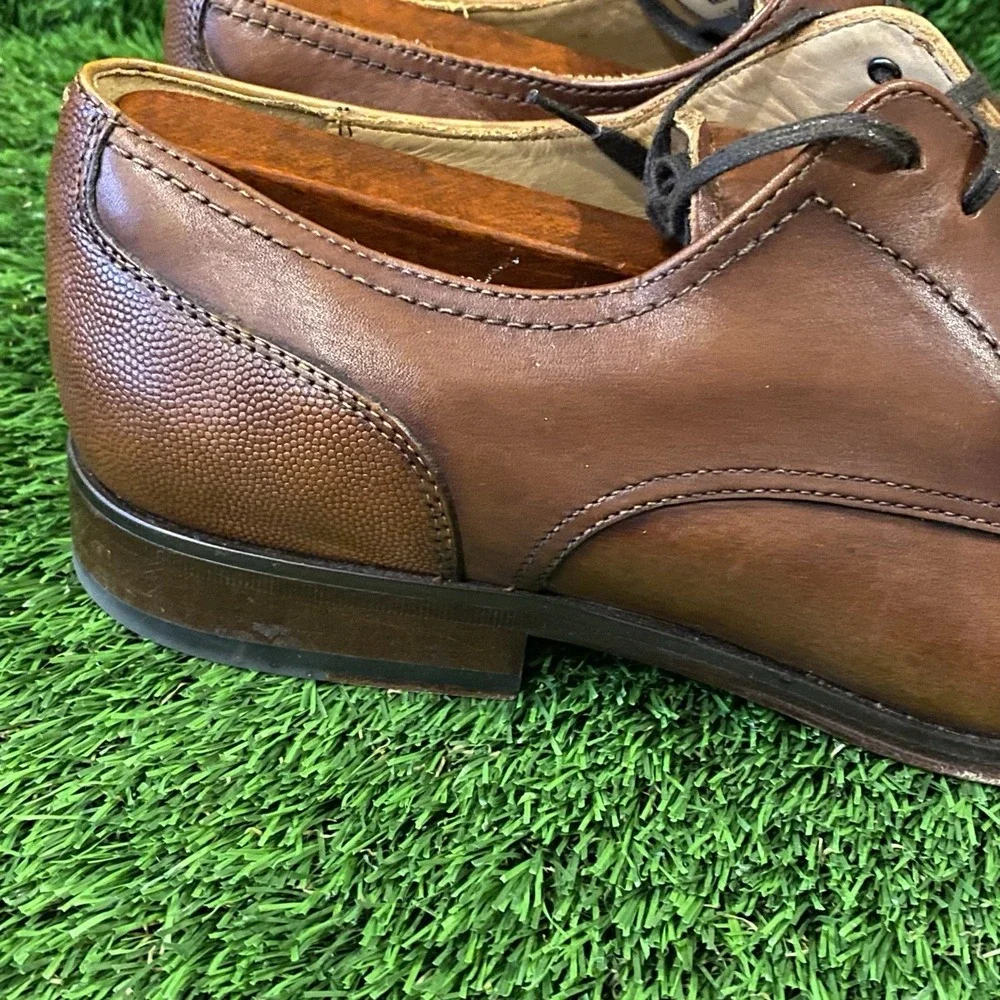 Florsheim Men's 12178 Cap Toe Derby – Leather Sole –‎ Size 9M Oxford Lace Up
